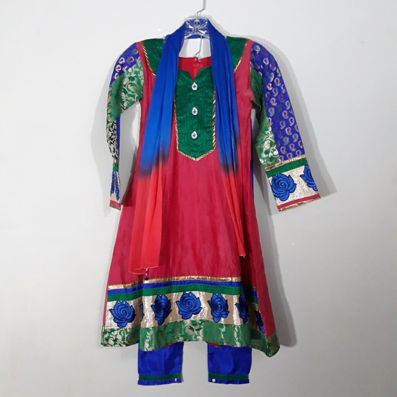Salwar Kameez Other - Indian Suit Salwar Punjabi Pants Dupatti scarf 30